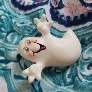 Vintage Hallmark Ghost Brooch 1987